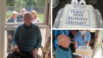 90th birthday celebrations at Dundee care home